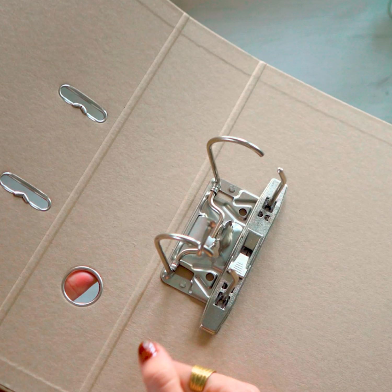 Unipapel Classeur AZ 2 Anneaux 65mm Kraft A4 - Uninature Design Cappadoce - 100% Recyclé FSC