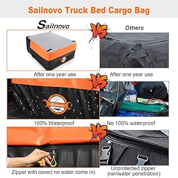 hyper tough heavy duty truck bed cargo bag