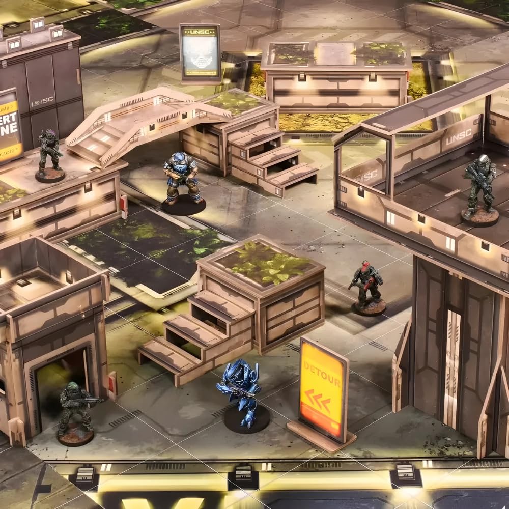 mantic Giochi, Halo: Flashpoint The Board Game - ODST Feet First Into Hell