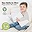 Mini Toddler Pillow with Pillowcase - 9x13 My Little Dreamy Travel Kids Pillow for Sleeping, Toddler Bed, Small, Tiny, Organic Cotton Pillowcase, Soft & Breathable, Kids 2-4 Years Old (Acorn)