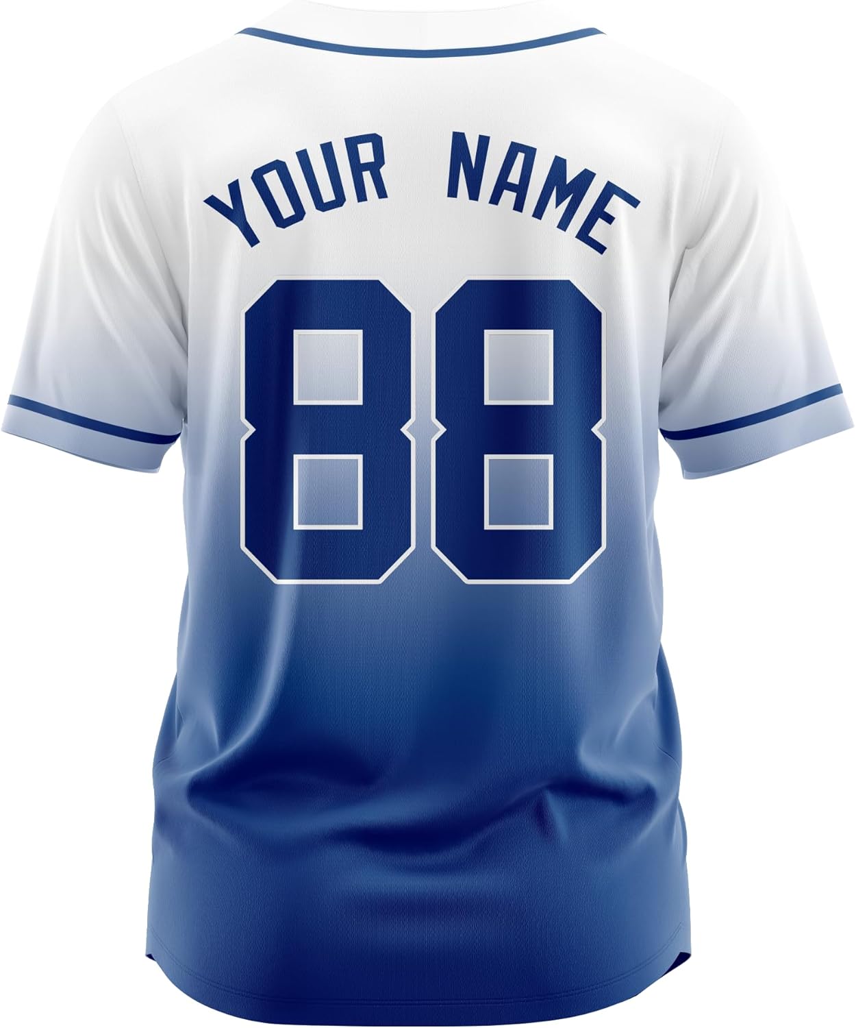 Custom Fashion Gradient Baseball Jersey,Personalized Baseball Shirts,Personalized Name Number Logo for for Men Youth Women - Image 5