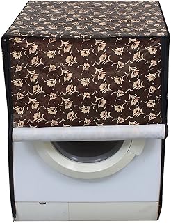 Lithara Waterproof Front Load Washing Machine Cover For 6 kg, 6.2 Kg, 6.5 Kg, 7 Kg (Design_36)