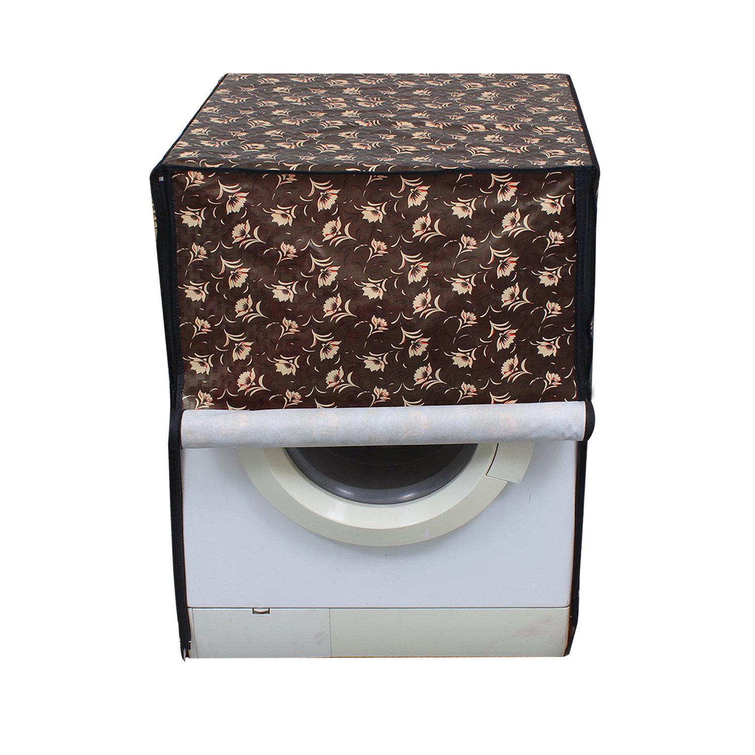 Lithara Waterproof Front Load Washing Machine Cover For 6 kg, 6.2 Kg, 6.5 Kg, 7 Kg (Design_36)-image-14