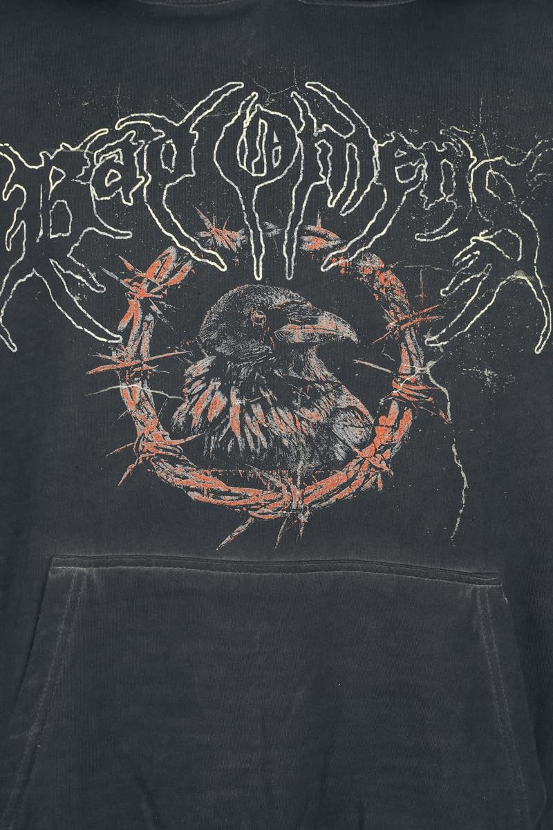 Bad Omens Draugr Männer Kapuzenpullover grau Band-Merch, Bands