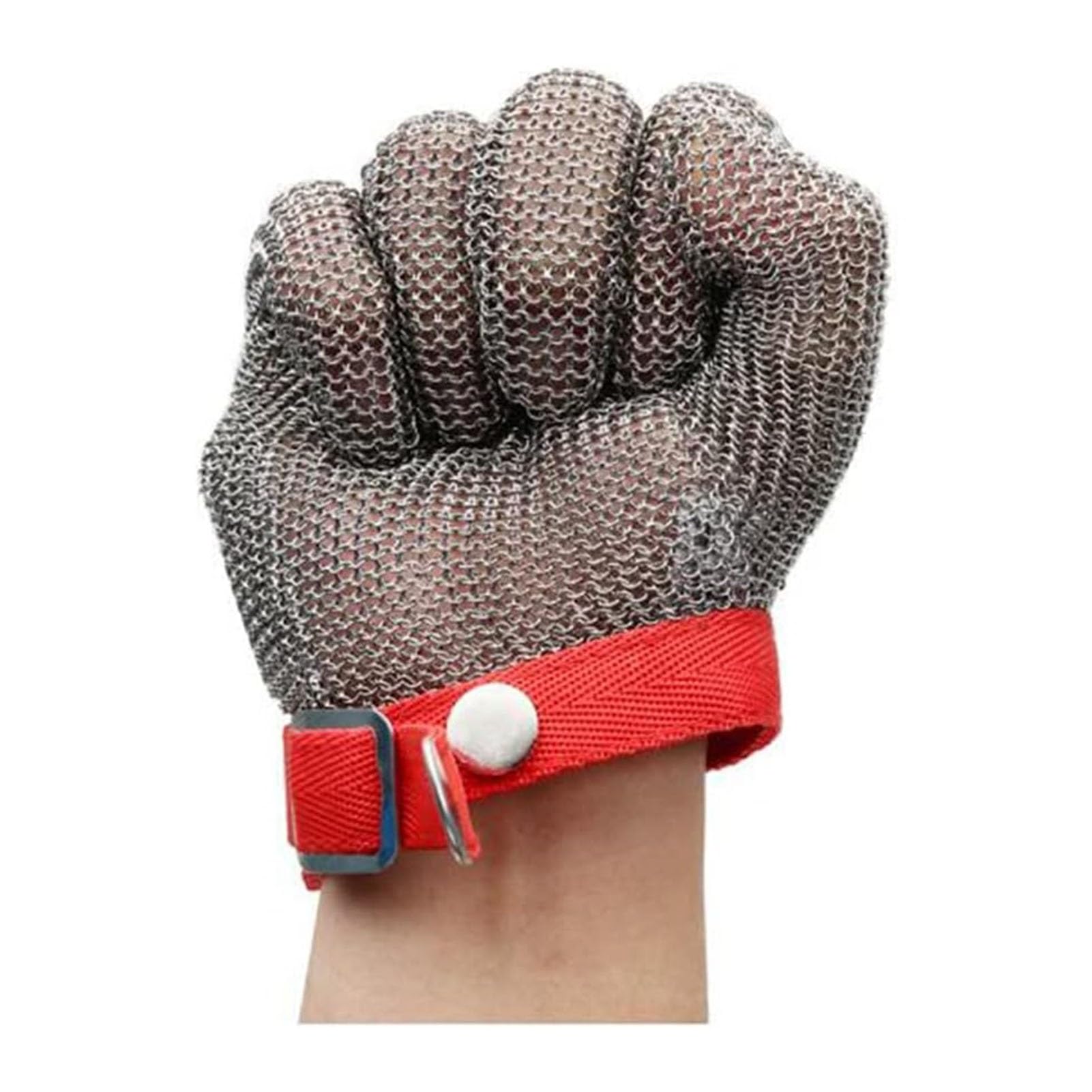 Safety Work Gloves Rękawice Odporne Na Przecięcie Ze Stali Nierdzewnej 316, Rękawice Kolcze Klasy Spożywczej Do Rozbioru Mięsa, Pracy Rzeźnika, Bezpieczeństwa W Kuchni(1 pcs,L)