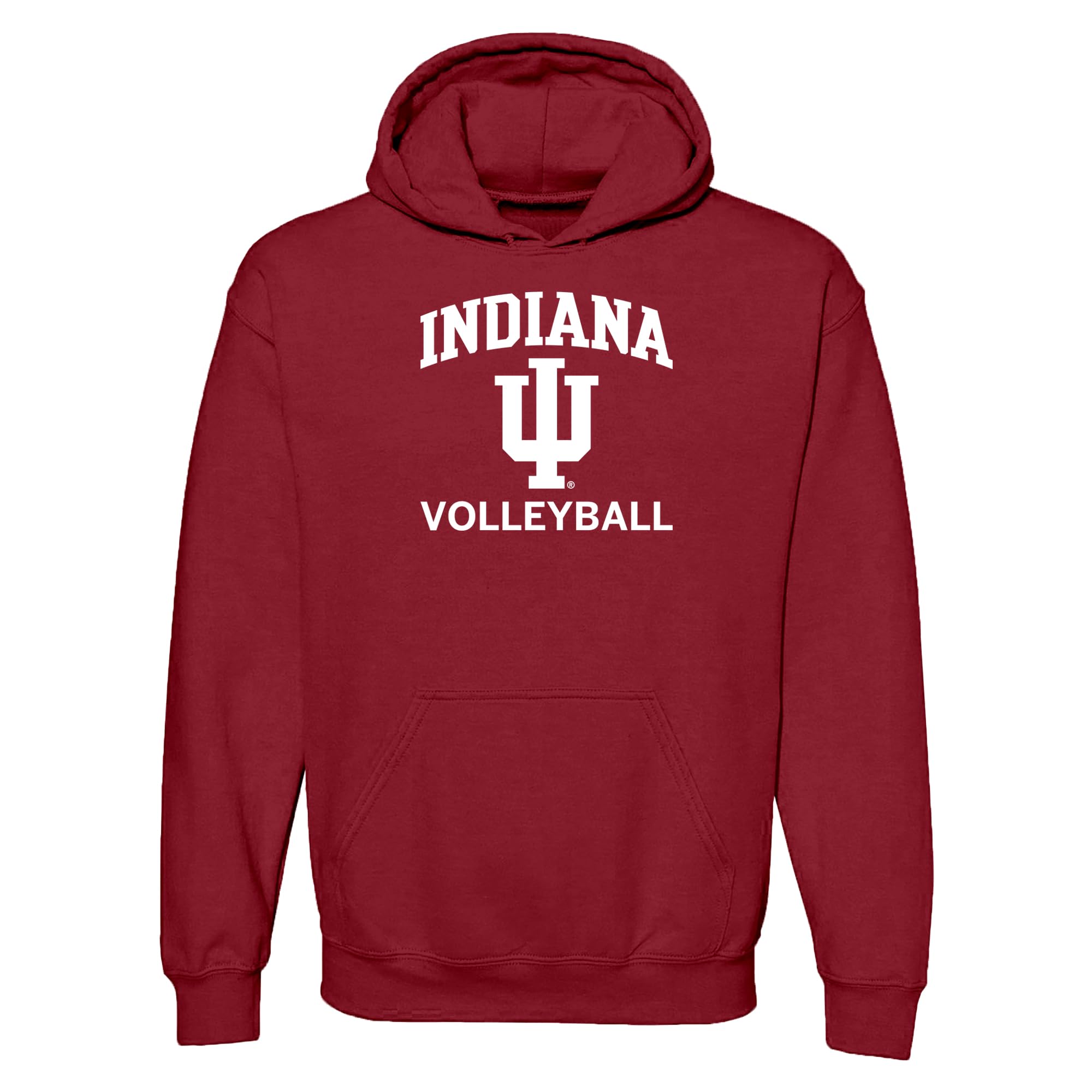 UGP Campus Apparel NCAA Arch Logo Volleyball, Team Color Hoodie, College,  University, Indiana Hoosiers Cardinal, Small : Amazon.ca: Sports \u0026 Outdoors