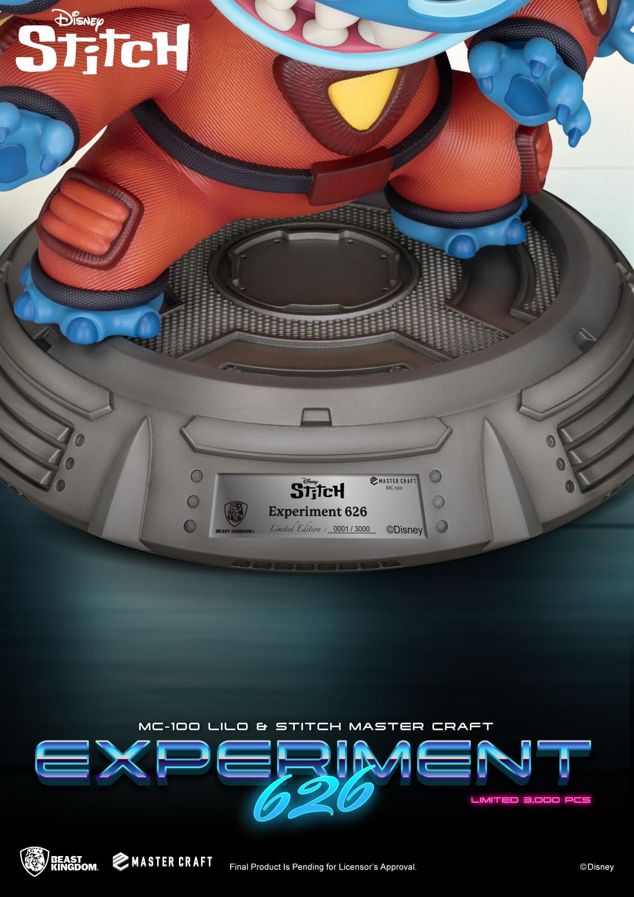 Beast-Kingdom USA | MC-100 Lilo & Stitch Master Craft Experiment 626