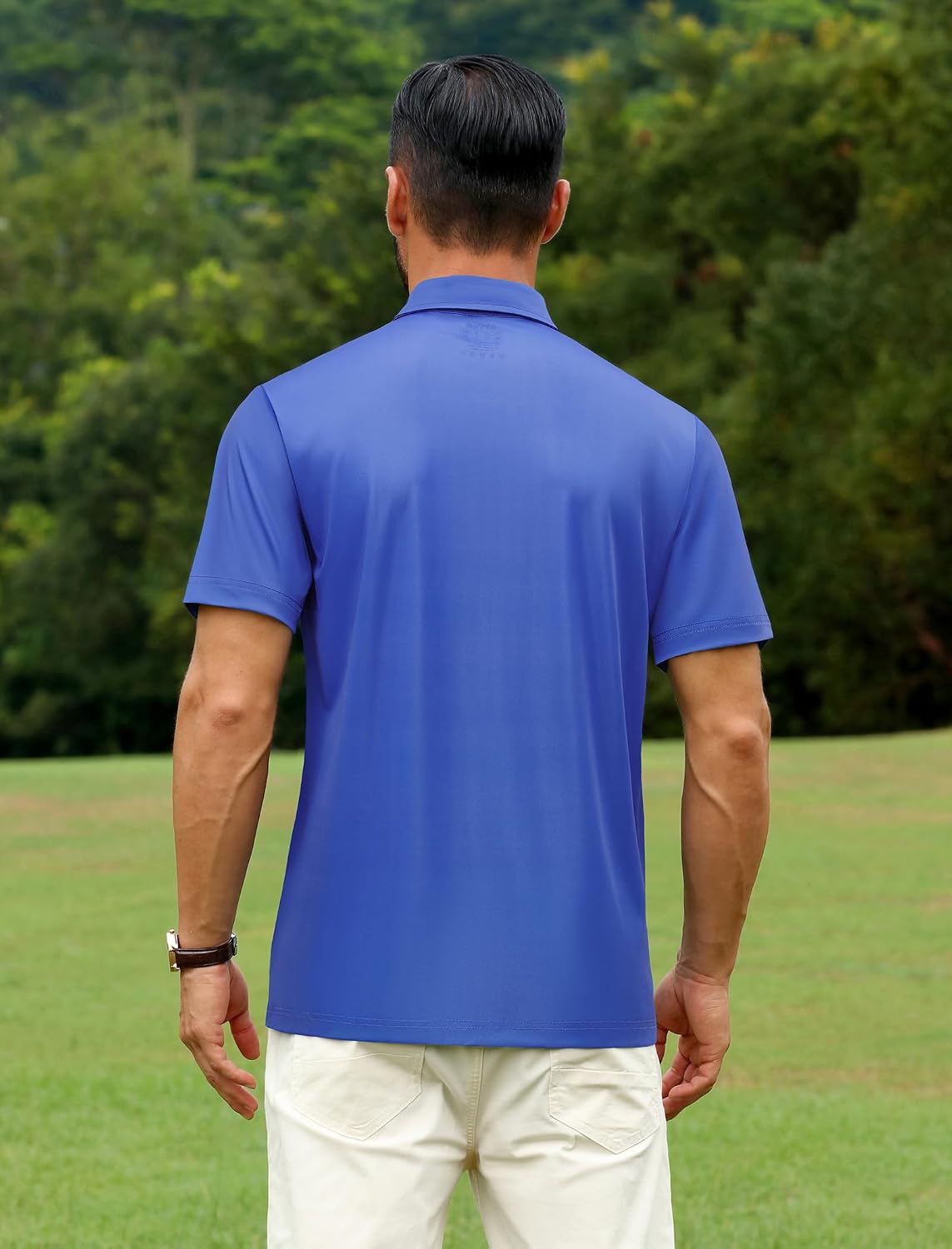 APTRO Golf Shirts for Men Polo Quick Dry Moisture Wicking Performance Stretch Short Sleeve Casual