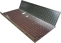 Vista 2 de Steeleng Alfombrilla de aluminio con placa de diamante para palos de coche, carrito de golf DS 82-Up