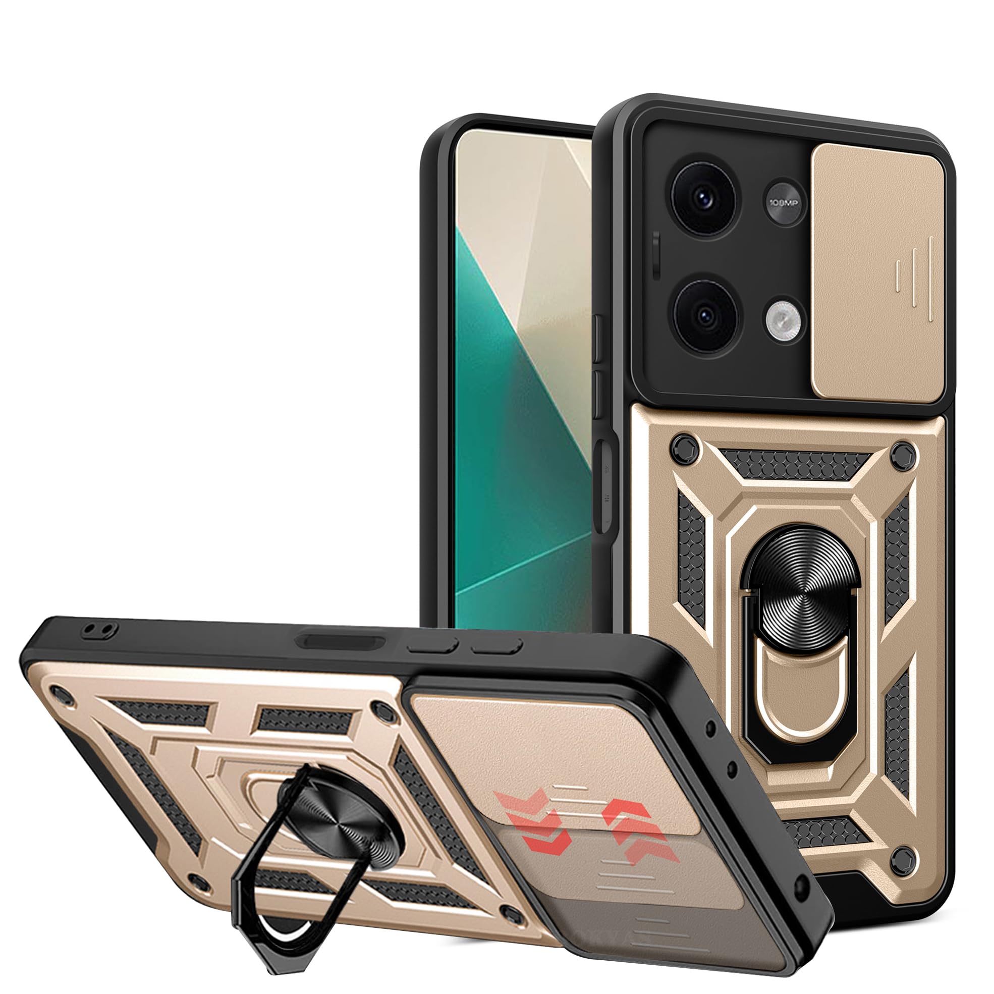 PER XIAOMI REDMI NOTE 13 PRO 5G - SOFTY custodia posteriore custodia
