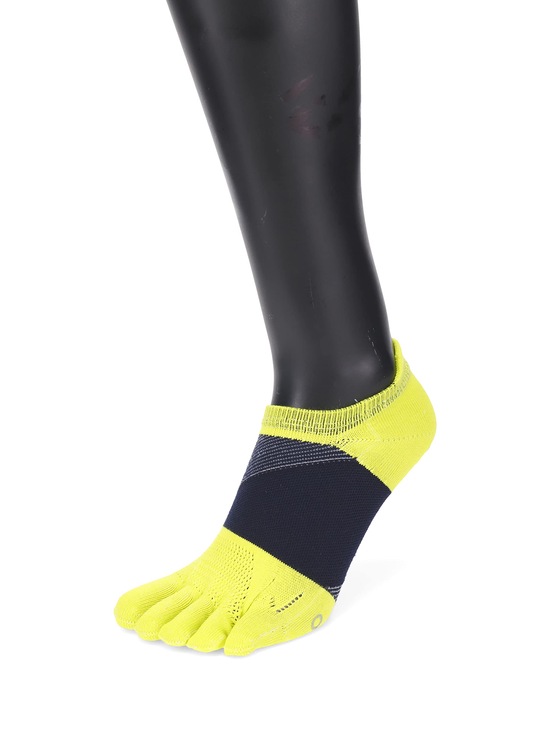 Tabio Racing Run Five Finger Grip Socks Cool Yellow Sports Japan
