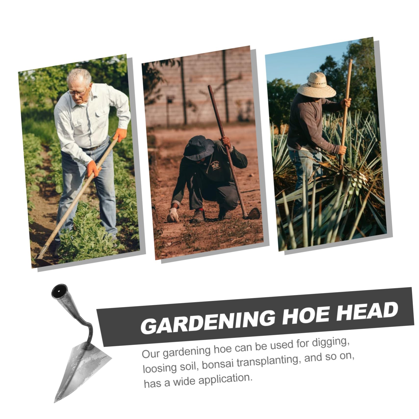 Strumento per Giardinaggio in Acciaio Inossidabile Giunti Resistenti e Design Robusto per Cortili e Prati per Appassionati di Giardinaggio