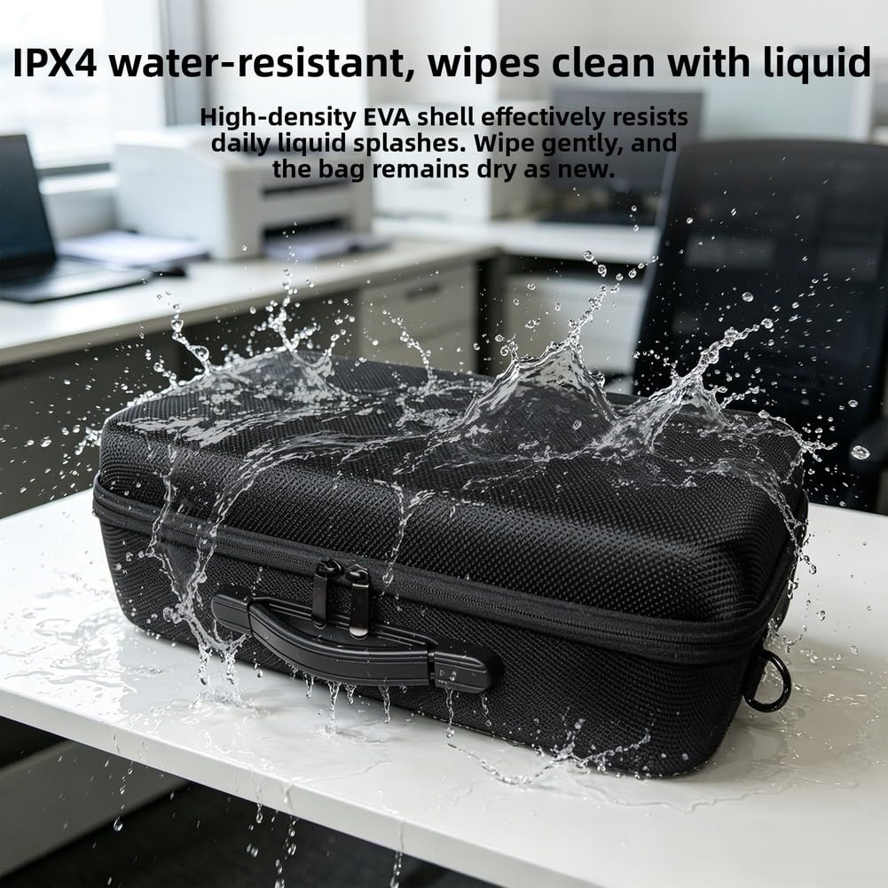 Borsa antiurto in EVA compatibile con stampanti portatili HP 200 e 250, design pratico per il trasporto quotidiano (B)