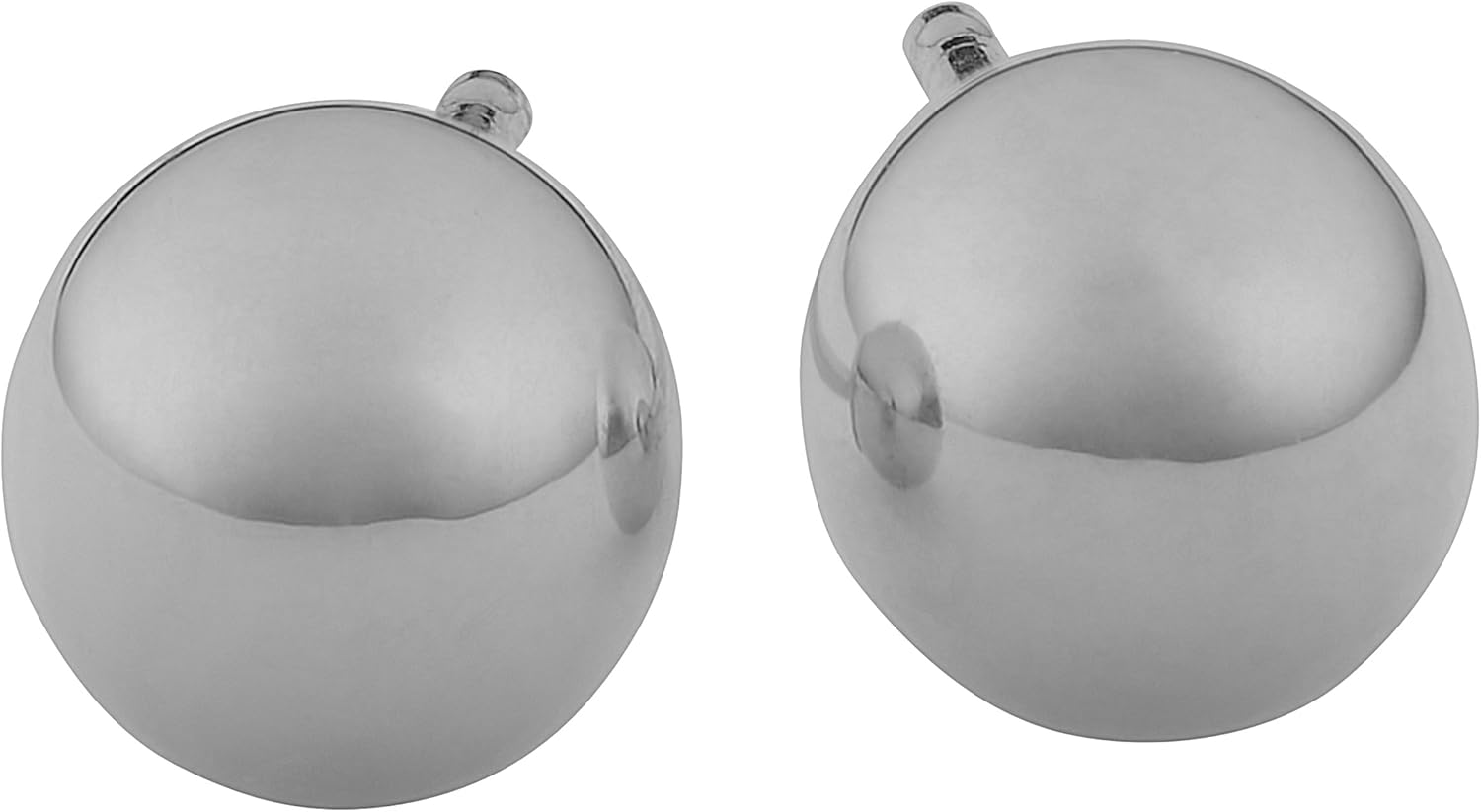 KoolJewelry 10k Yellow or White Gold High Polish 8 mm Stud Ball Earrings