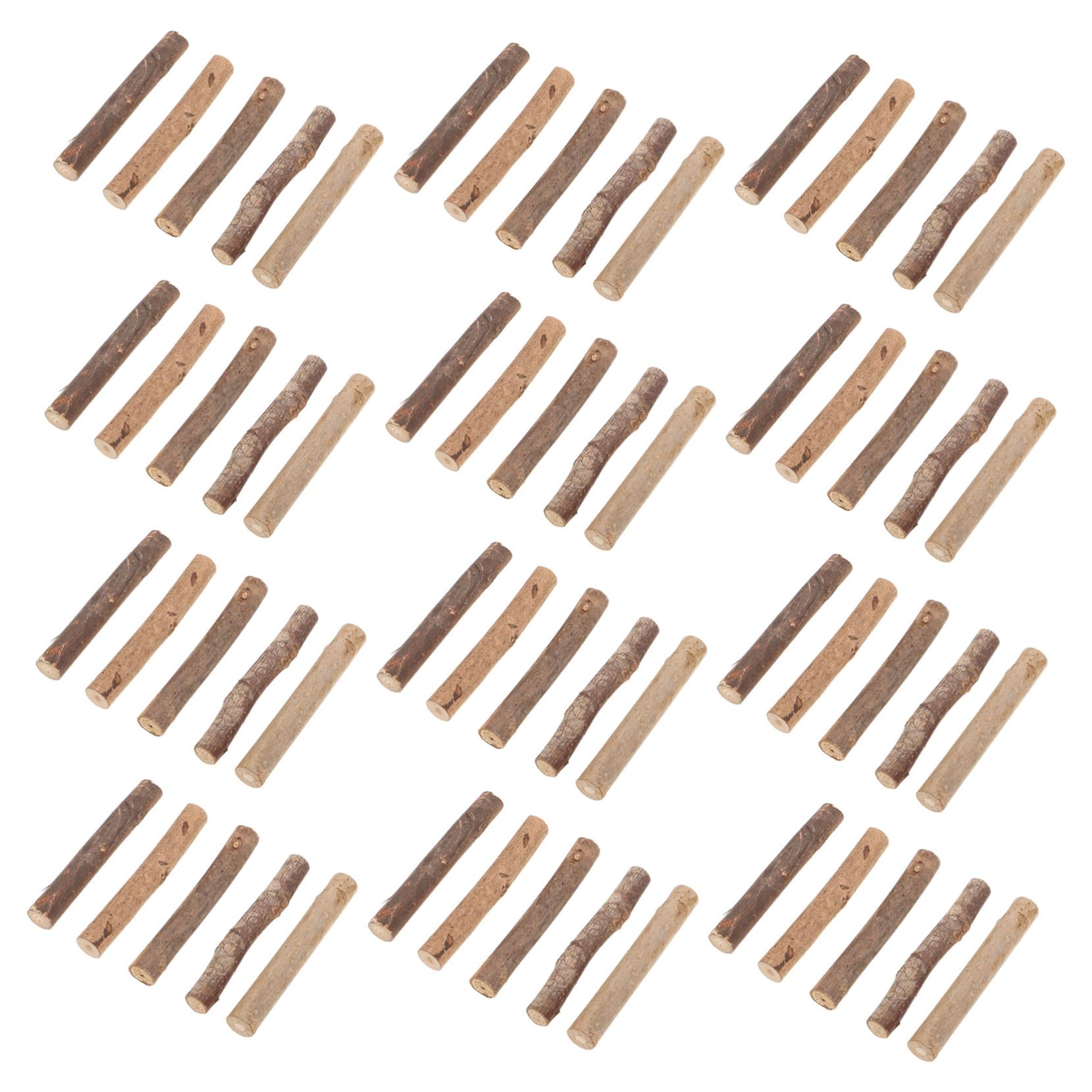 100 Pezzi Mini in Legno Naturale per Decorazioni Fai da Te Centrotavola Stile Country e Accessori Foto Artigianali