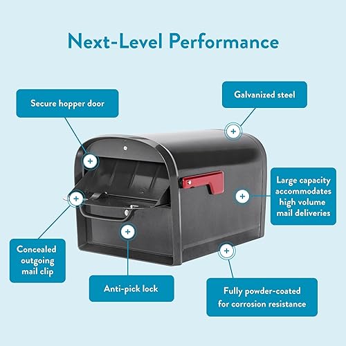 Miniatura 5 de Architectural Mailboxes - Buzón con cerradura, XL, 6300P-10