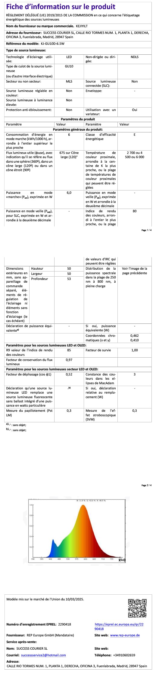 Verbatim GU10 6W crée une ambiance chaleureuse dans le salon - 14