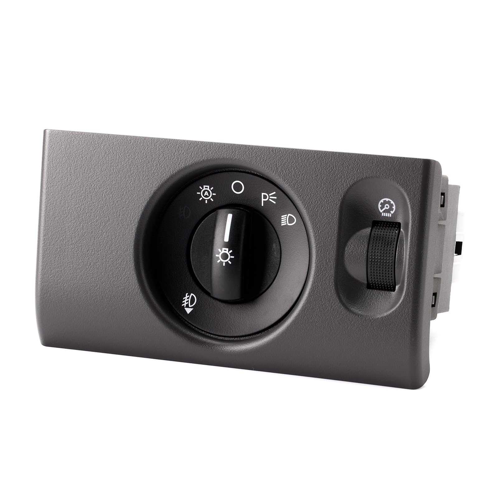 Photo 1 of Headlight Switch Fog Light Switch for 2005-2006-2007-2008 Ford F150,2006-2007 Lincol Mark LT,Headlamp Dimmer Control Low Beam Instrument Panel Knob 5L3Z11654CAB,SW7344,1S9939
