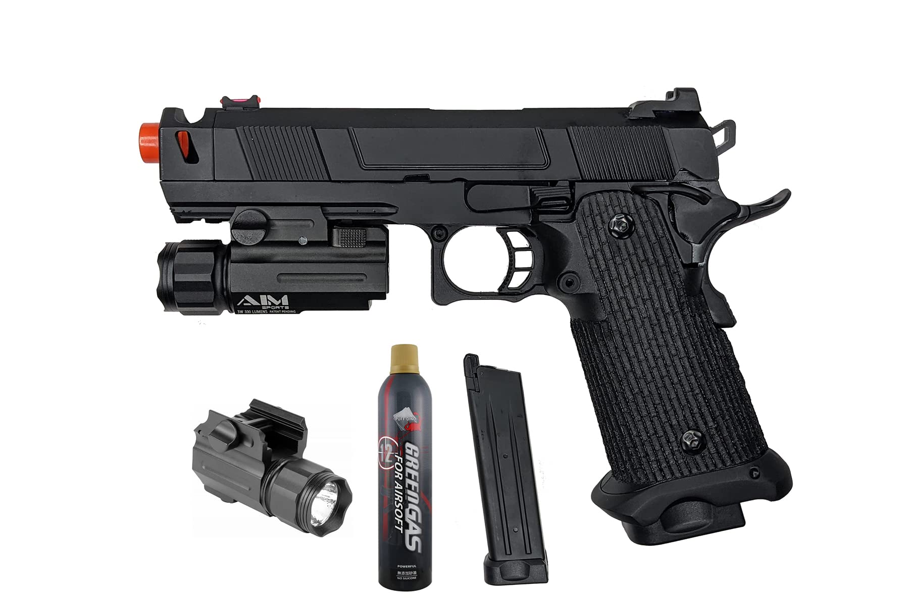 Buy 320 FPS Army Armament R501 Airsoft Pistol Green GBB Airsoft Pistol