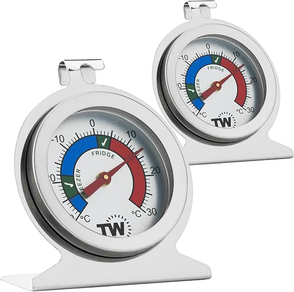 Thermometer World thermomètre frigo, lot de 2