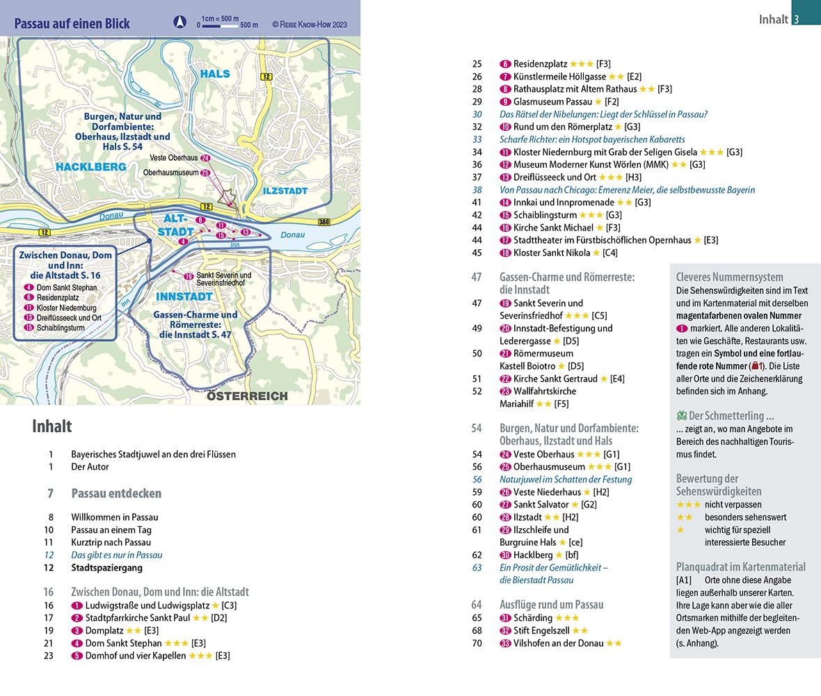 Reise Know-How CityTrip Passau: Reiseführer mit Stadtplan und kostenloser Web-App