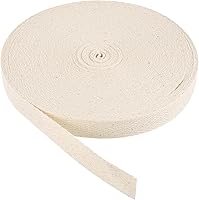 Vista 115 de PATIKIL Cinta de sarga de algodón de 5/8 pulgadas, 10 yardas, cinta de encuadernación al bies, cinta de espiga para costura, envoltura de regalos