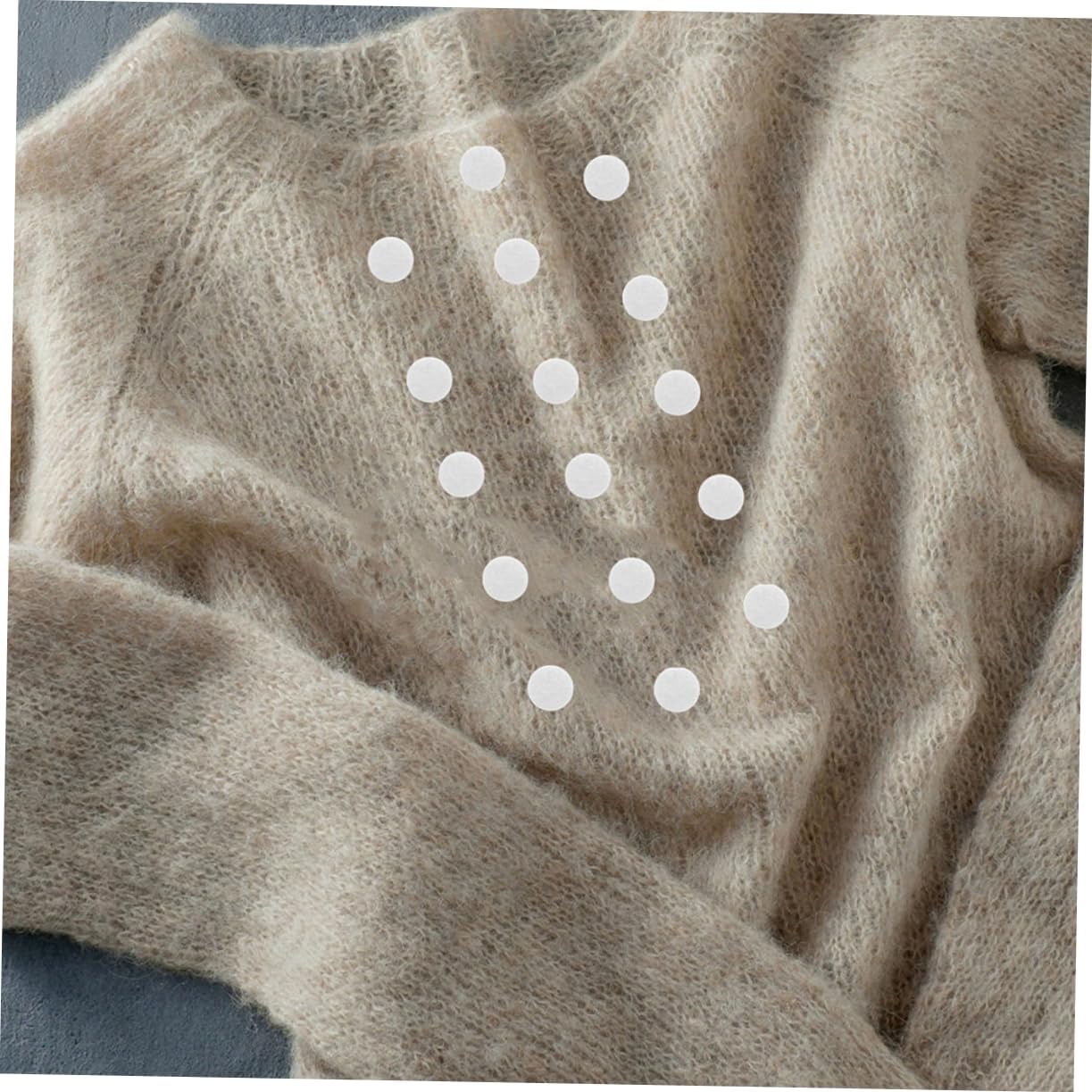 500pcs Self-Adhesive Decorative Felt Circles for Clothing Shoes and Bags Easy to Use Craft Dots for Customizing Fashion Items