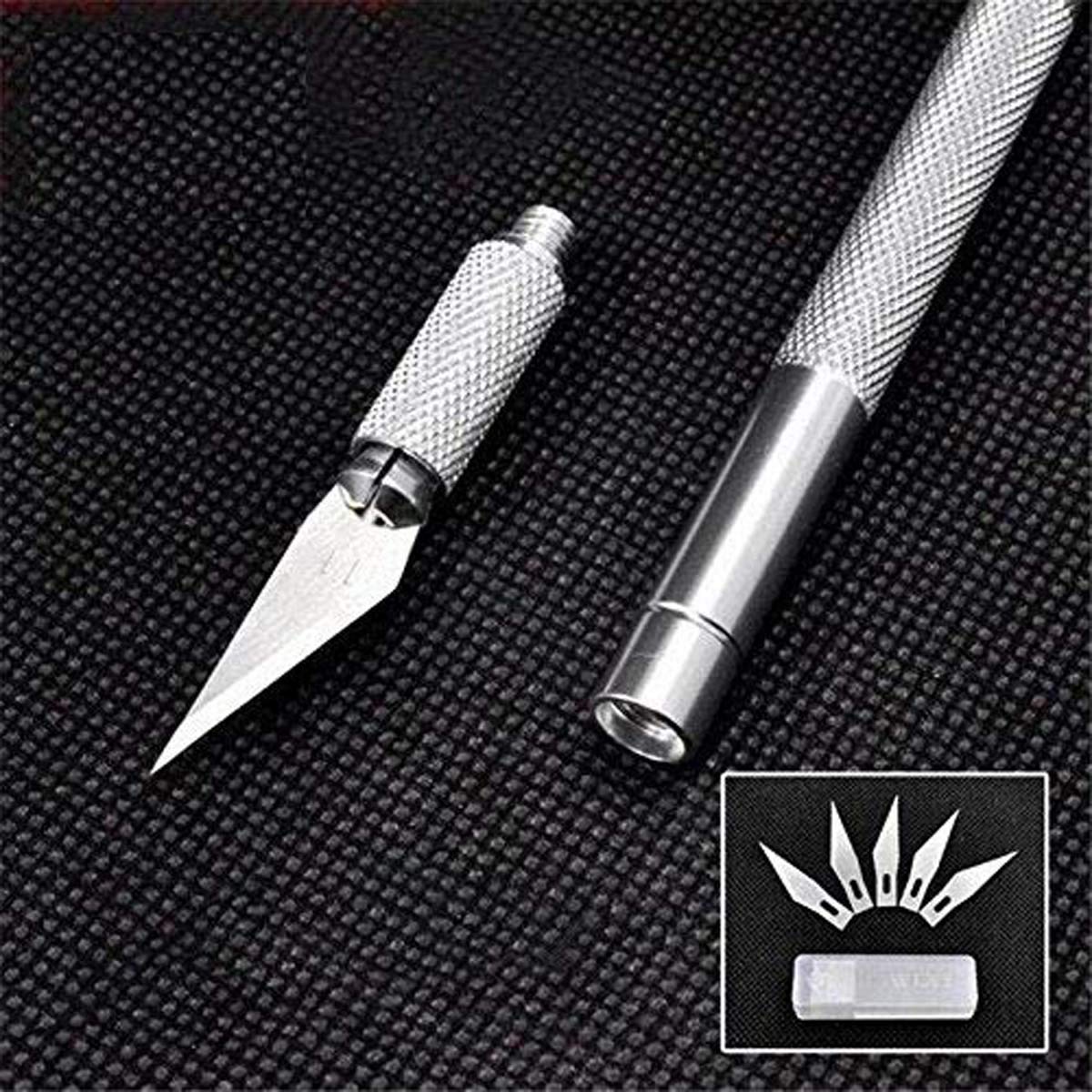 DIY Crafts Blade Wood Carving Pen Paper Cutter Sculpting Cutting Hand Tools (Pack Of 1 set, Design No # 1)