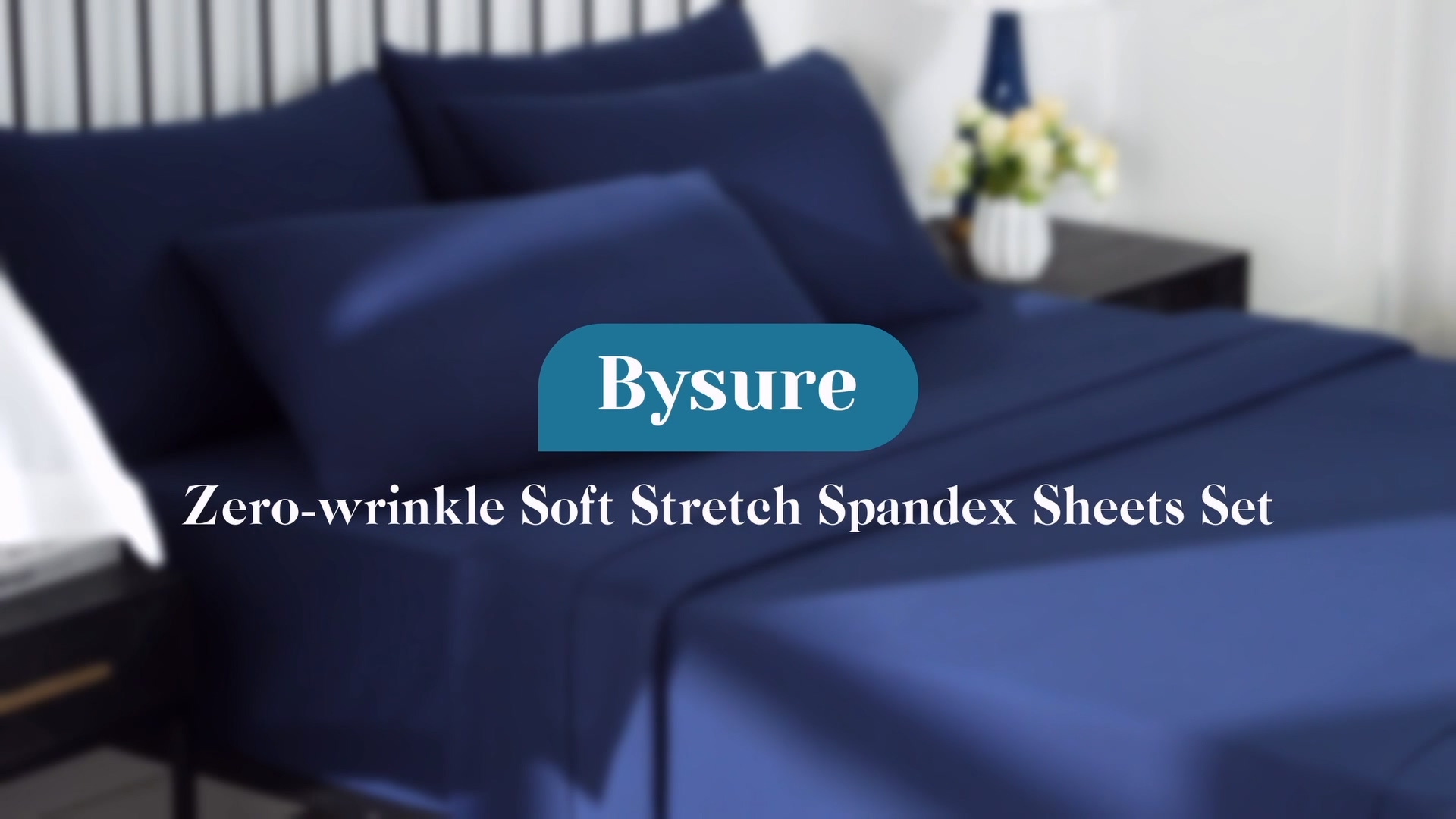 Amazon.com: BYSURE Jersey Knit Queen Sheet Set 6 Pieces, Stretch