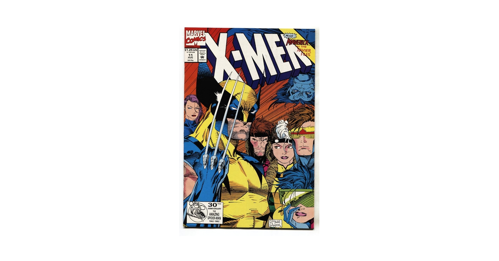【アメコミリーフ】X-men 11 ビンテージ X-Men #11 2nd Print Pressman Variant CGC 9.6 Jim Lee cover