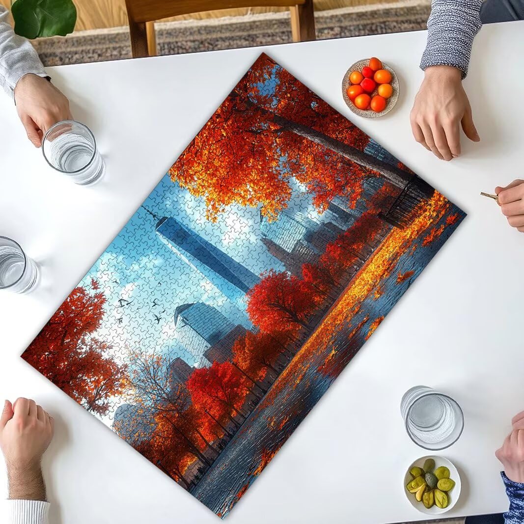 Puzzle 3000 elementów, Nowy Jork, puzzle dla dorosłych, drewniane puzzle