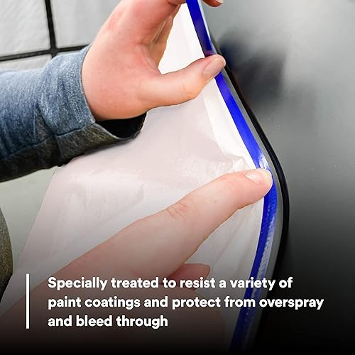 Miniatura 4 de 3 metros, papel enmascarado blanco.