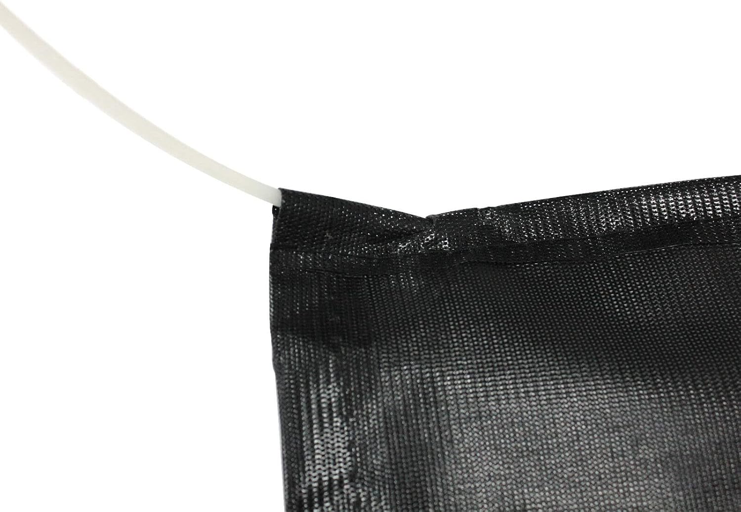 RV Awning Sun Shade Screen, Universal Mesh Fabric Awning Screen UV Blocker Complete Kits with Zipper for Trailer Camper Motorhome Replacement - 8' * 15'