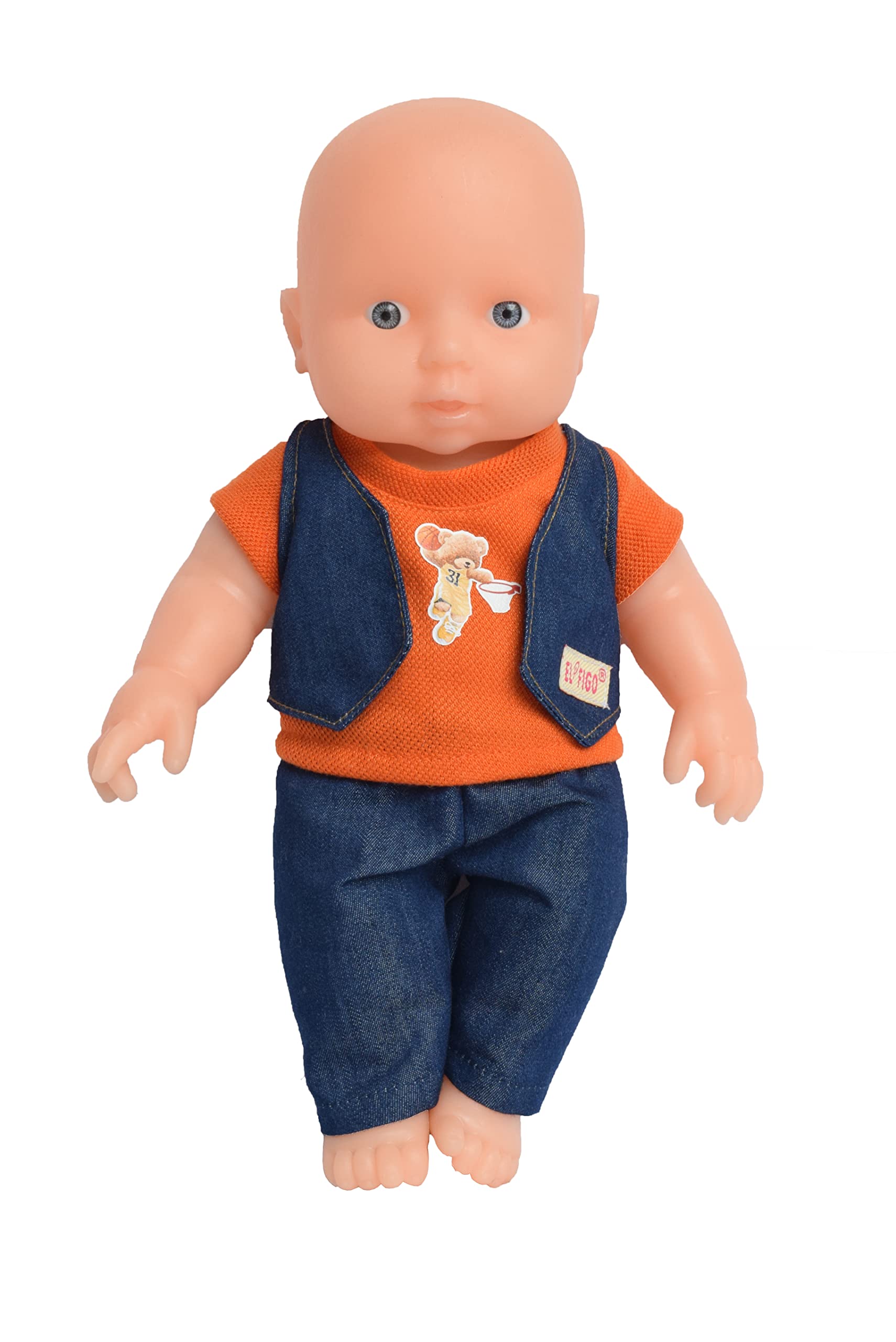 EL FIGO Cute Little Real Looking Doll in Exclusive Dress Doll for Kids (Rotatable Legs Arms with Removable Clothes Set 28 cm) (B0BTPMZ7ZL) Amazon Price History, Amazon Price Tracker