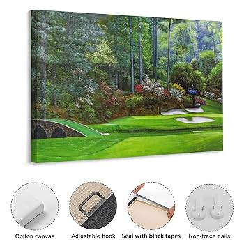 Amazon.co.jp: アートパネル オーガスタ ナショナル ゴルフ