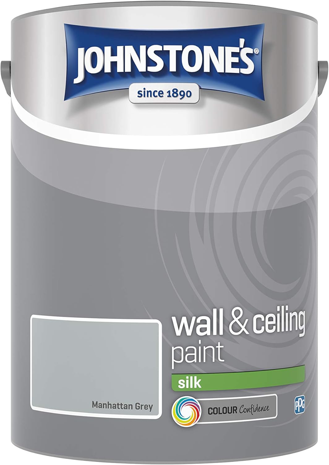 manhattan grey silk paint