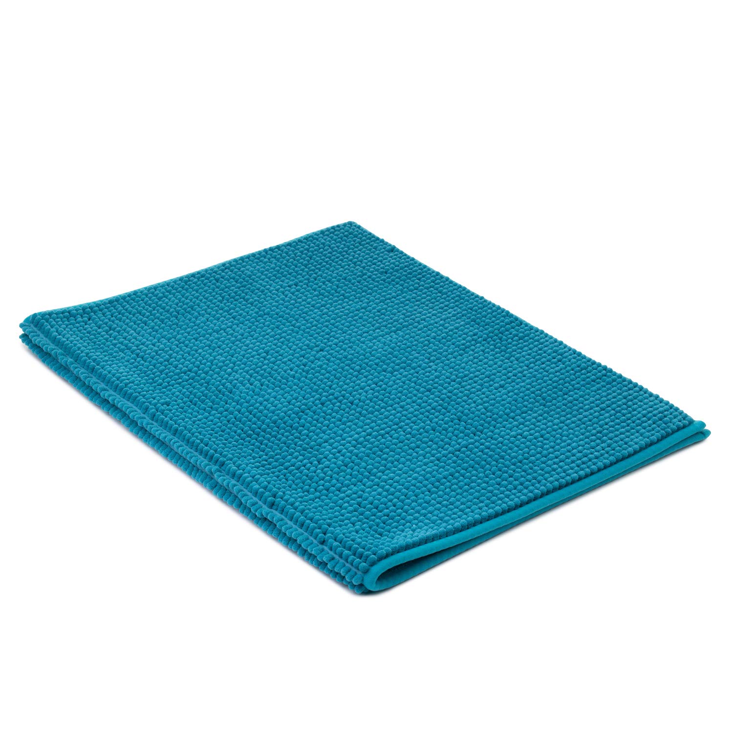 Gözze - Anti-Slip Bath Mat, Super Soft, 100% Microfibre, 60 x 100 cm - Lagoon, 60 x 100 cm (Rectangular) - Image 2