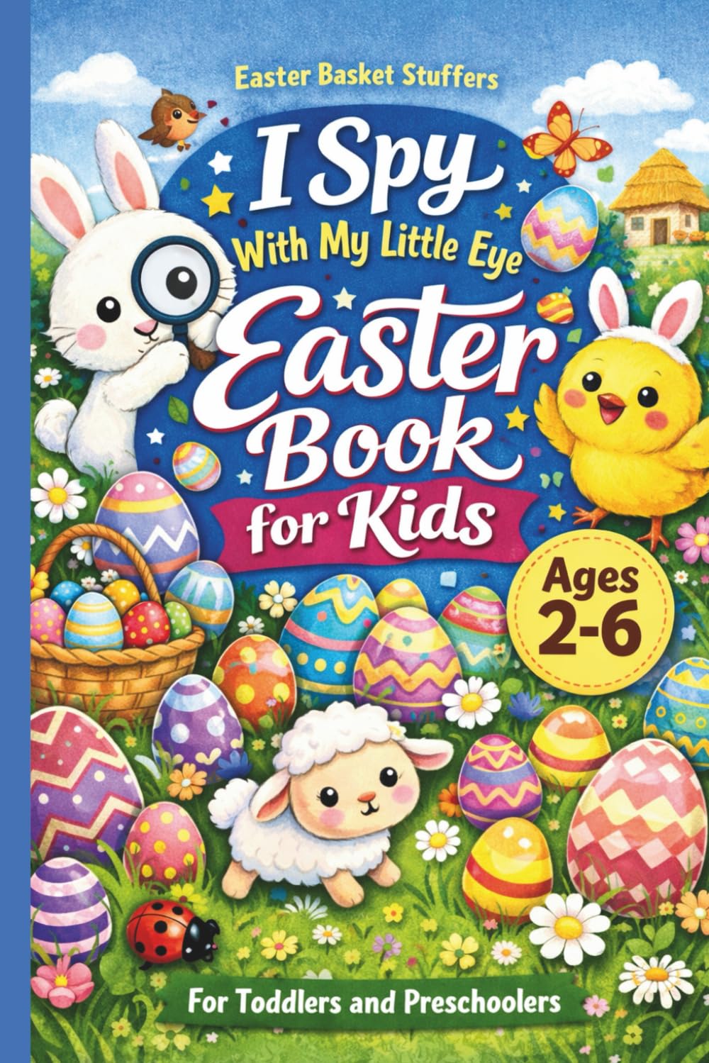 Easter Basket Stuffers: I Spy With My Little Eye Easter Book for Kids Ages 2–6 (For Toddlers and Preschoolers)
