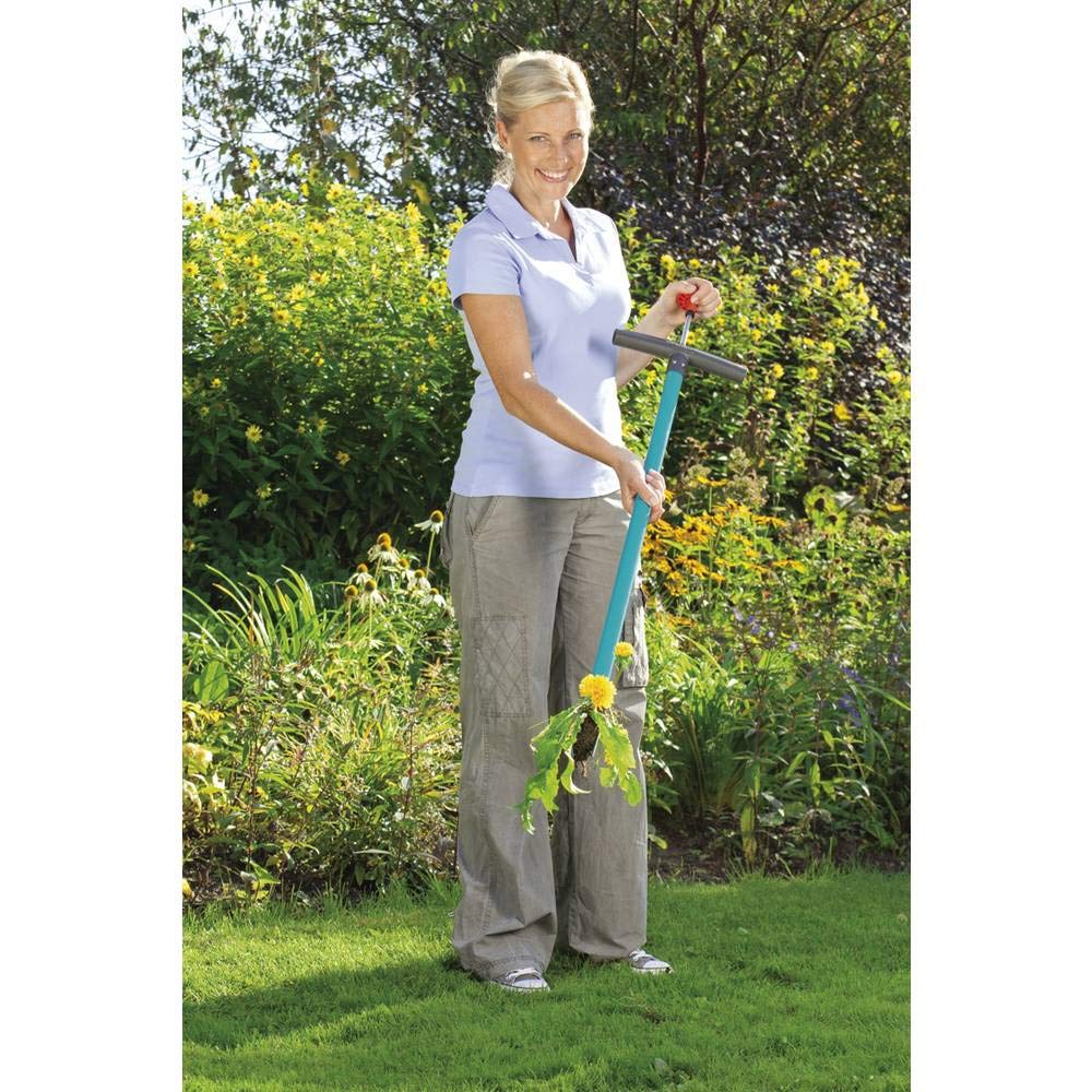 Gardena Estirpatore: Dispositivo per rimuovere in maniera efficiente le erbacce, con espulsore, in acciaio temprato (3517-20)