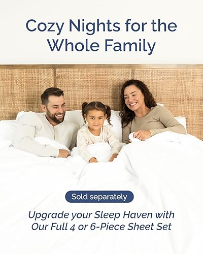 Miniatura 207 de Sábana encimera de bolsillo profundo, más suave que el algodón egipcio, 1 sábana encimera para colchón tamaño Queen