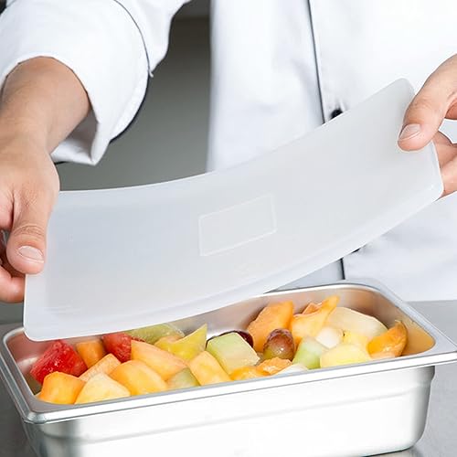 Miniatura 8 de Mesa de vapor Flexsil de silicona de alto calor de 13tapa de bandeja de hotel, a prueba de derrames, apto para lavavajillas, microondas, apto para