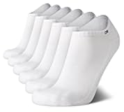 Mens Athletic Socks - Cushion No Show Ankle Socks (6 Pack)