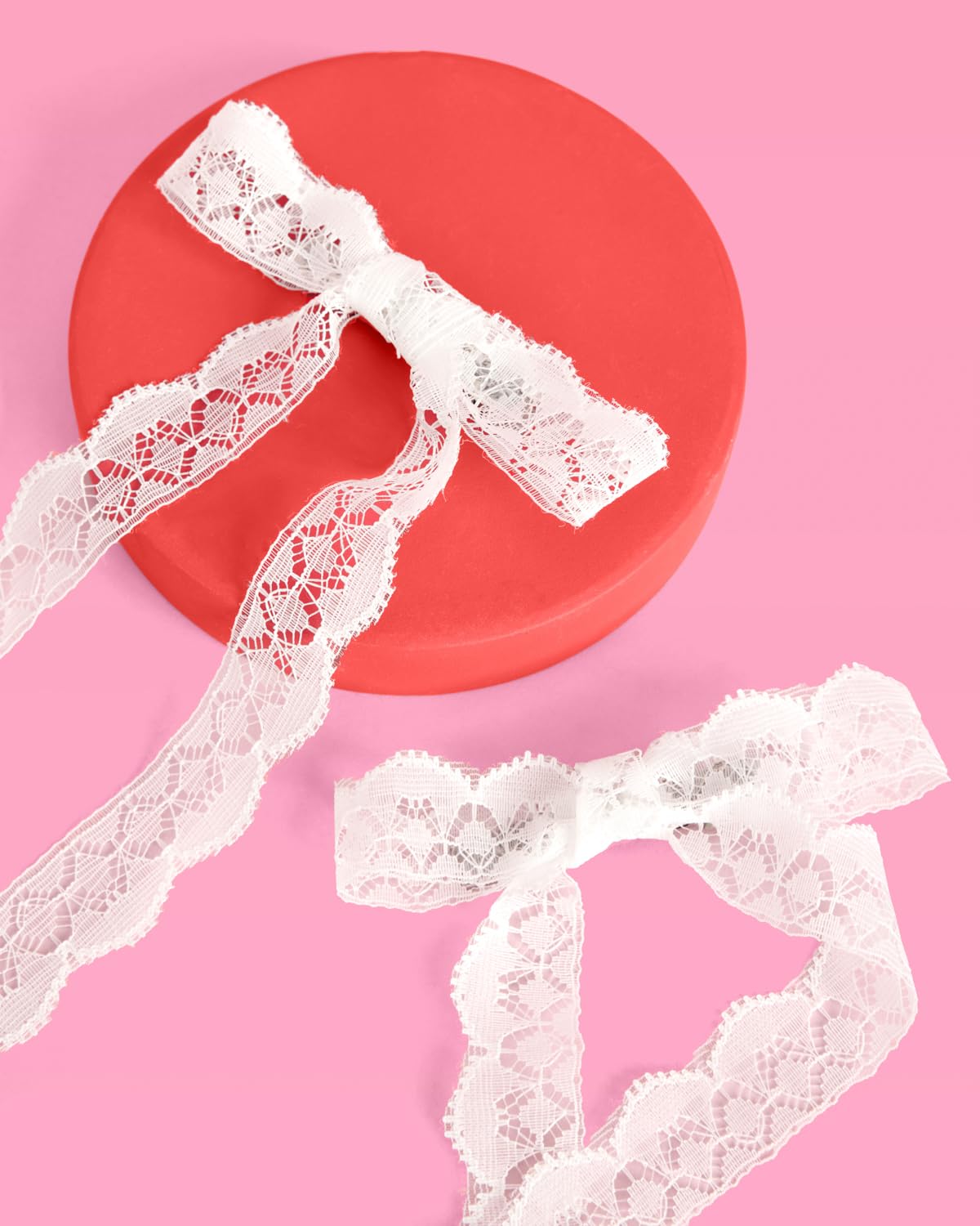 xo, Fetti White Bachelorette Hair Bow Clip Set (8-Piece) | Satin & Lace Bridal Party Hair Accessories | Bride-to-Be, Bachelorette Party, Bridal Shower, Bridesmaid Gift