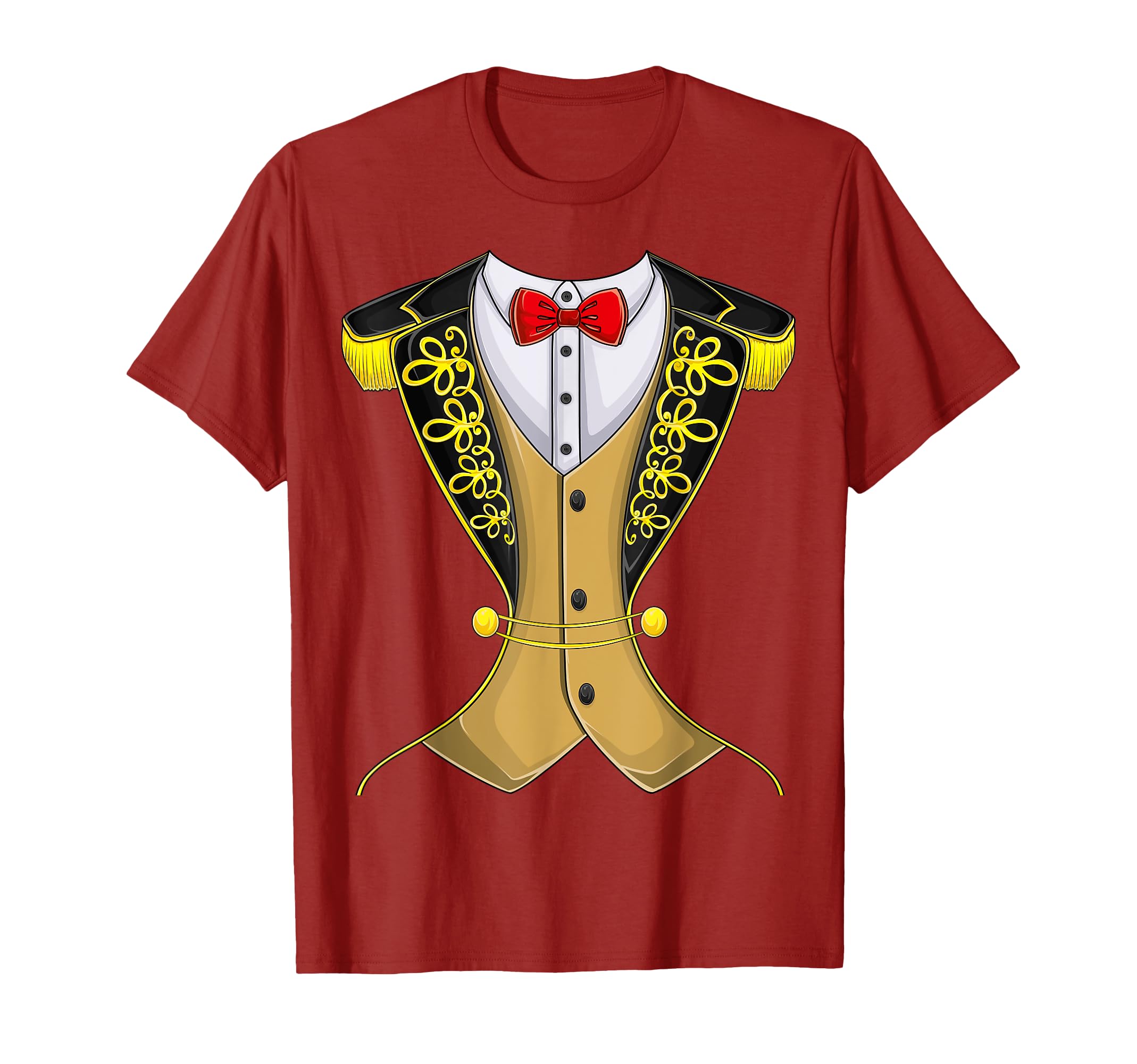 Ringmaster Circus Costume Showman Kids Men Women Halloween T-Shirt
