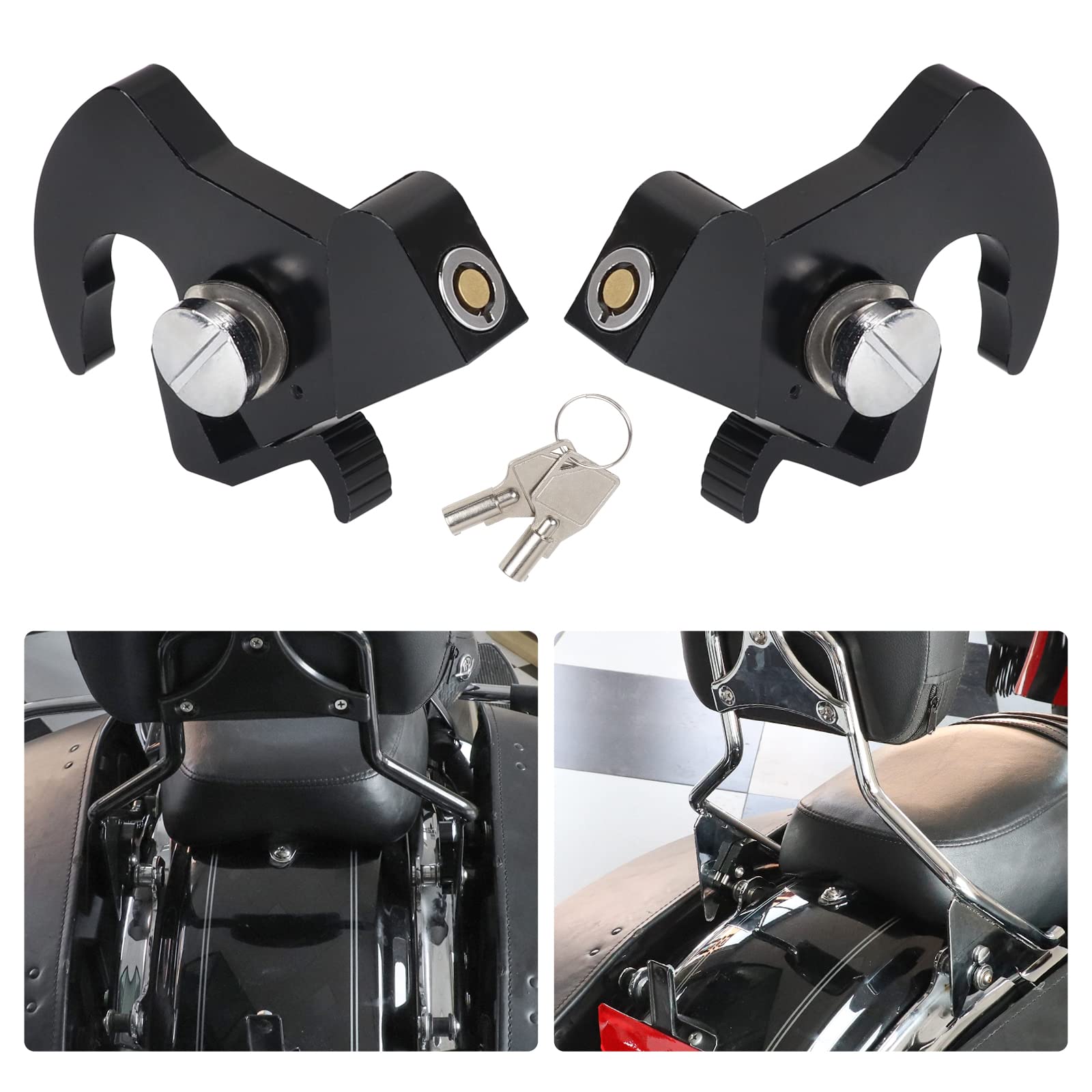 Amazon.com: AUFER Detachable Locking Rotary Docking Latches Clips