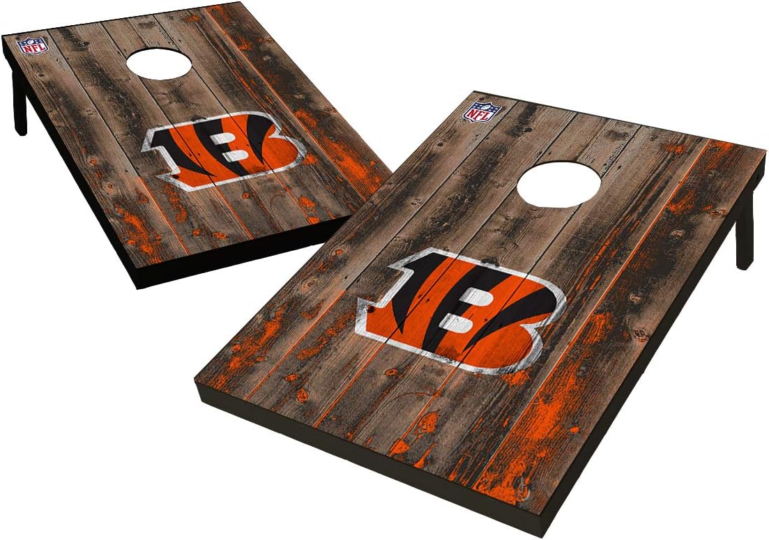 Wild Sports NFL Cincinnati Bengals Unisex Cincinnati Bengals Tailgate Toss Bean Bag Gamecincinnati Bengals Tailgate Toss Bean Bag Game, Team Color, 2'x3' : Clothing