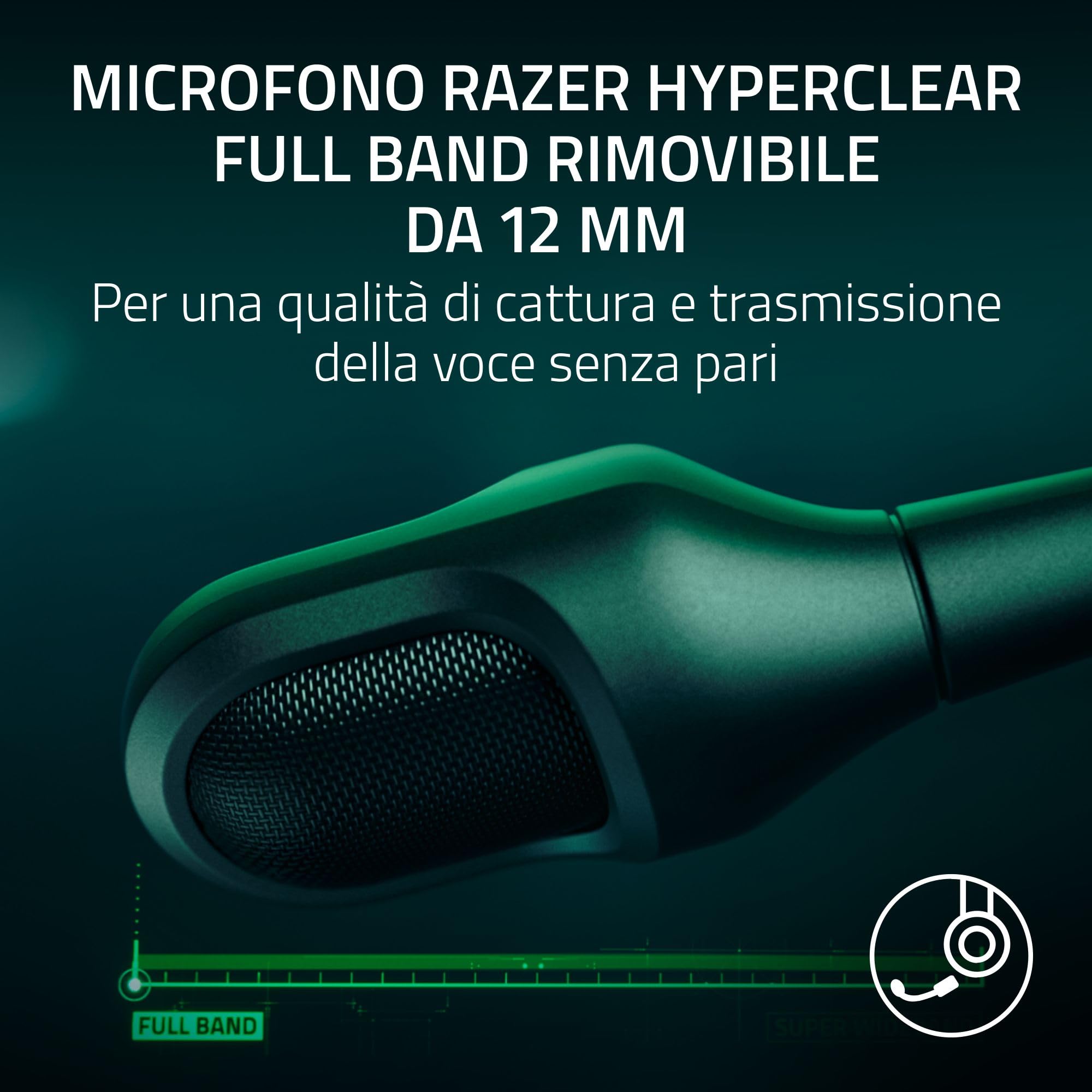 Razer BlackShark V3 Pro CS2 - Cuffie wireless per e-sport con cancellazione del rumore ANC - Driver audio da 50 mm - Microfono rimovibile - HyperSpeed 2,4 GHz & Bluetooth - PC/Mac | Dragon Lore