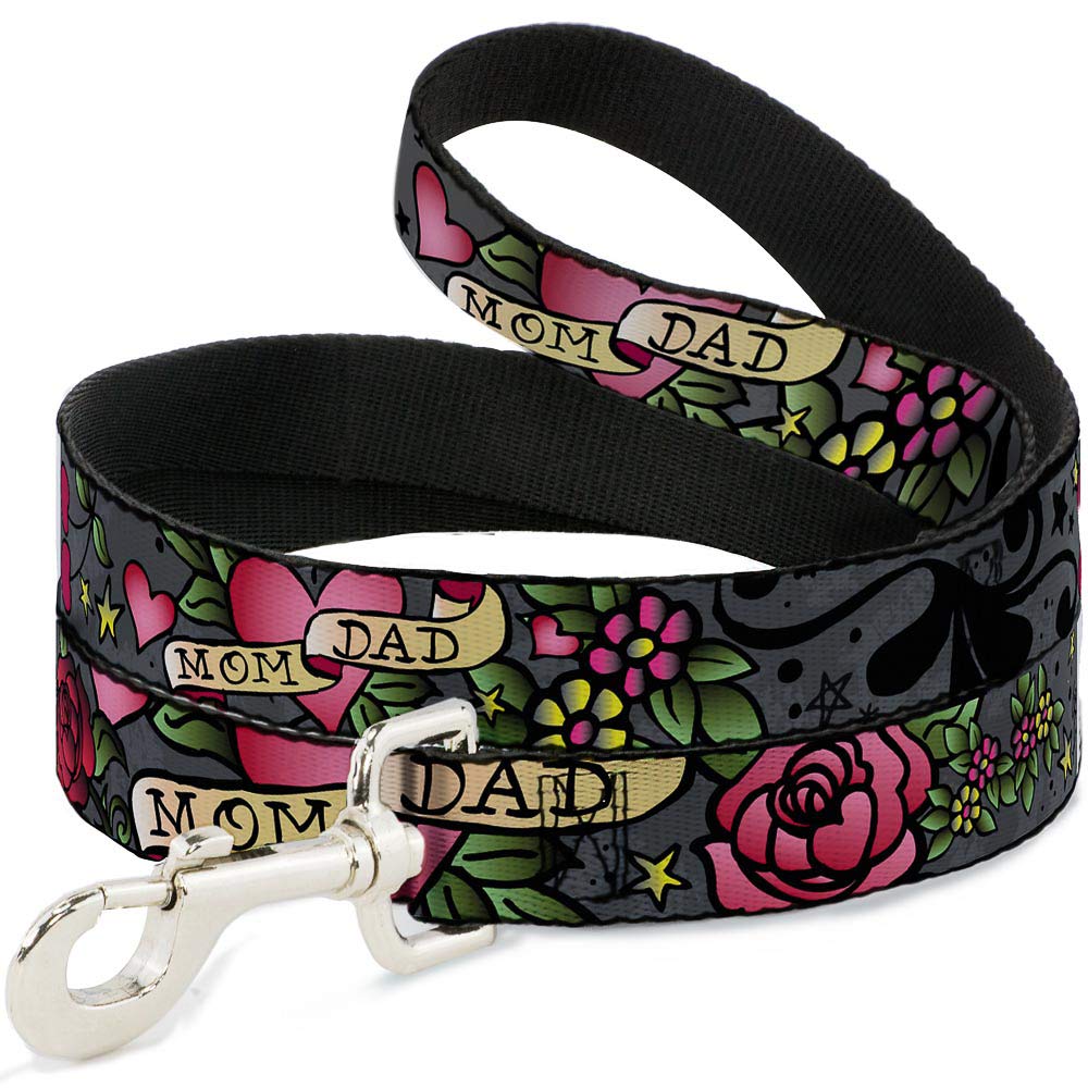 Laisse pour chien grise Buckle Down pour stopper les tractions en douceur