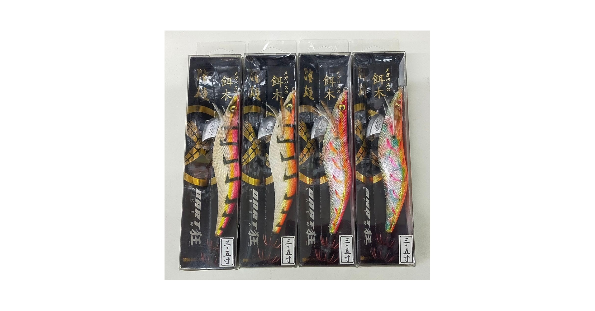 美品メガバス 【ダートクルー3.5寸】 Amazon.co.jp: メガバス 海煙エギ・ダートクルー3.5寸（4個