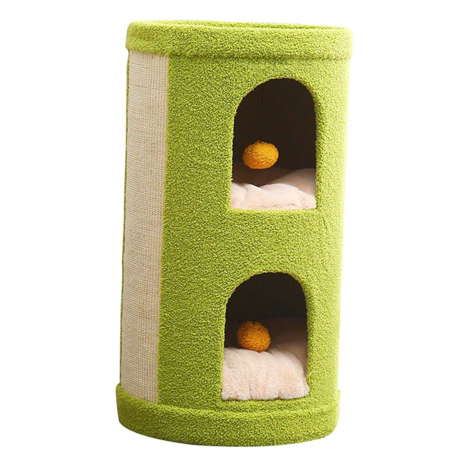 Torre para Gatos Marco de Escalada for Gatos, Perchas for casa, Entrenamiento Interactivo, Pelota Juguete Colgante, Muebles, Postes for rascar for el Suelo Interior Rascador
